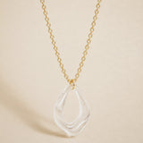 TRANSPARENT LOOP PENDANT