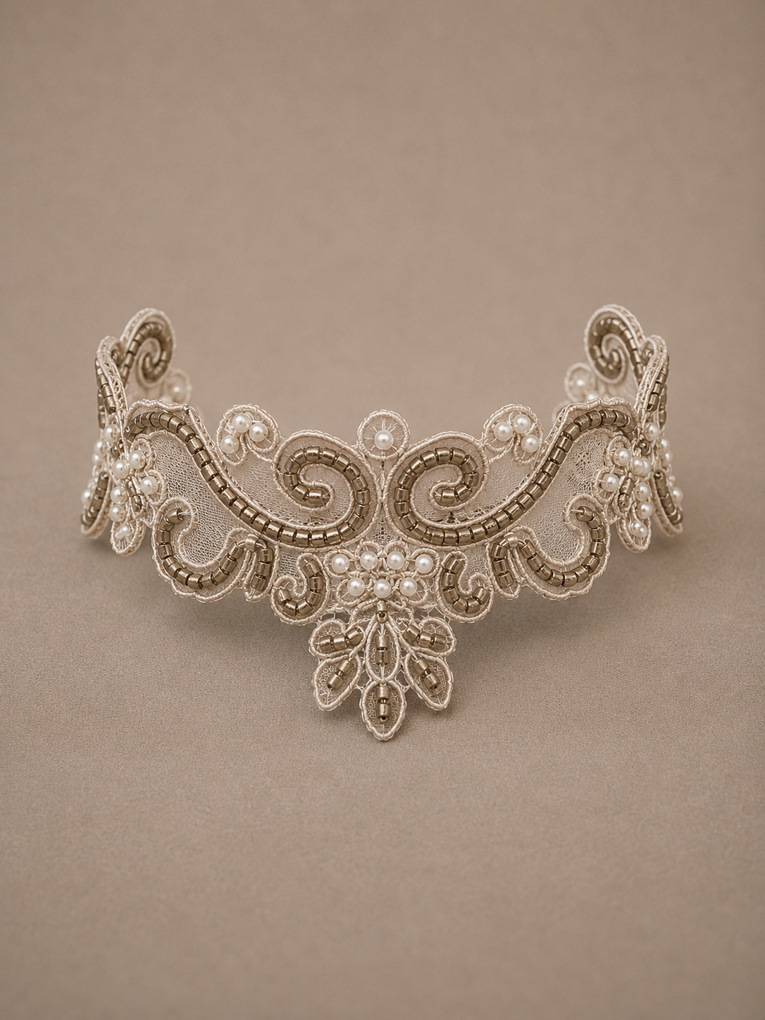 VERSALLES CHOKER con pedrería de fantasía