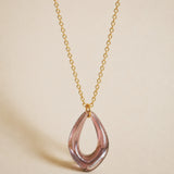 VIOLET LOOP PENDANT