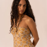 SUIT LAZO FIORE GIALLO