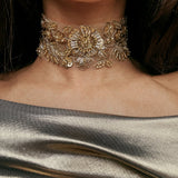 EMBROIDERED LIGHT CHOKER