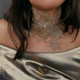 BIG FLOWER CHOKER