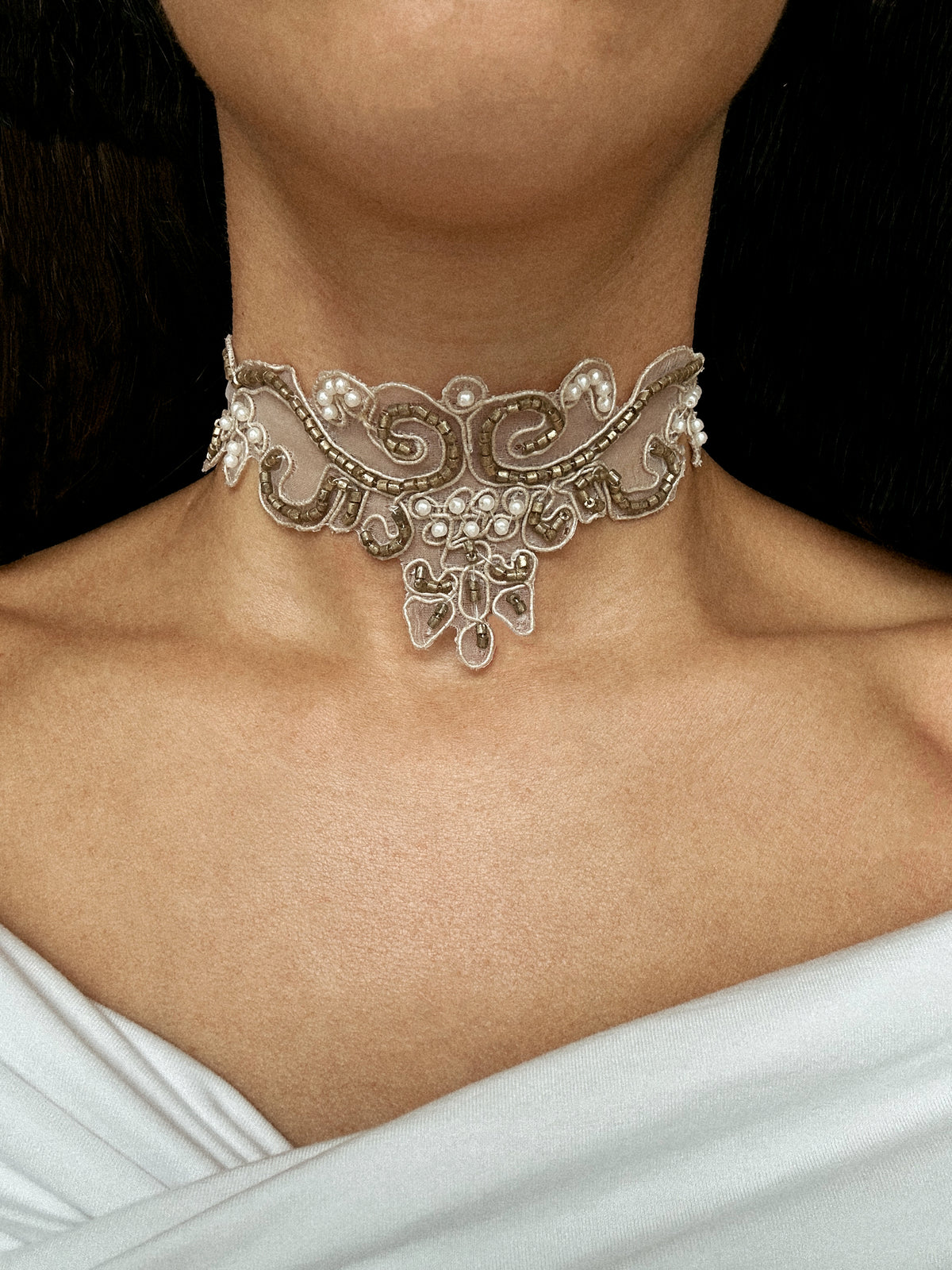 VERSALLES CHOKER para ceremonia