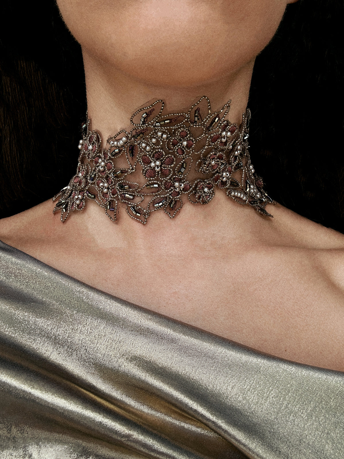 Detalle de CASTAÑA CHOKER