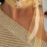 YELLOW STAR CHOKER