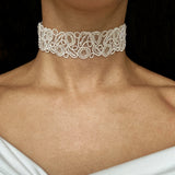 ARABESQUE BEIGE CHOKER