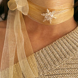 YELLOW STAR CHOKER