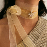 YELLOW STAR CHOKER
