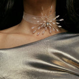 PINK STAR CHOKER