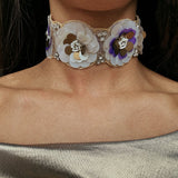 VIOLET CHOKER