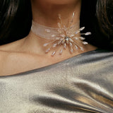 PINK STAR CHOKER